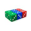 5PCS Acrylic Dice 25MM Family Party Fun Role Playing Classroom Math Counting Teaching Board Games Accessories