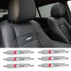 For 3q SLINE A4 B5 B6 B7 B8 A1 A3 8P 8L A6 C5 C7 A5 A7 A8 Car Seat Center Console Badge Sticker Cover Decor Auto Accessoriesq3