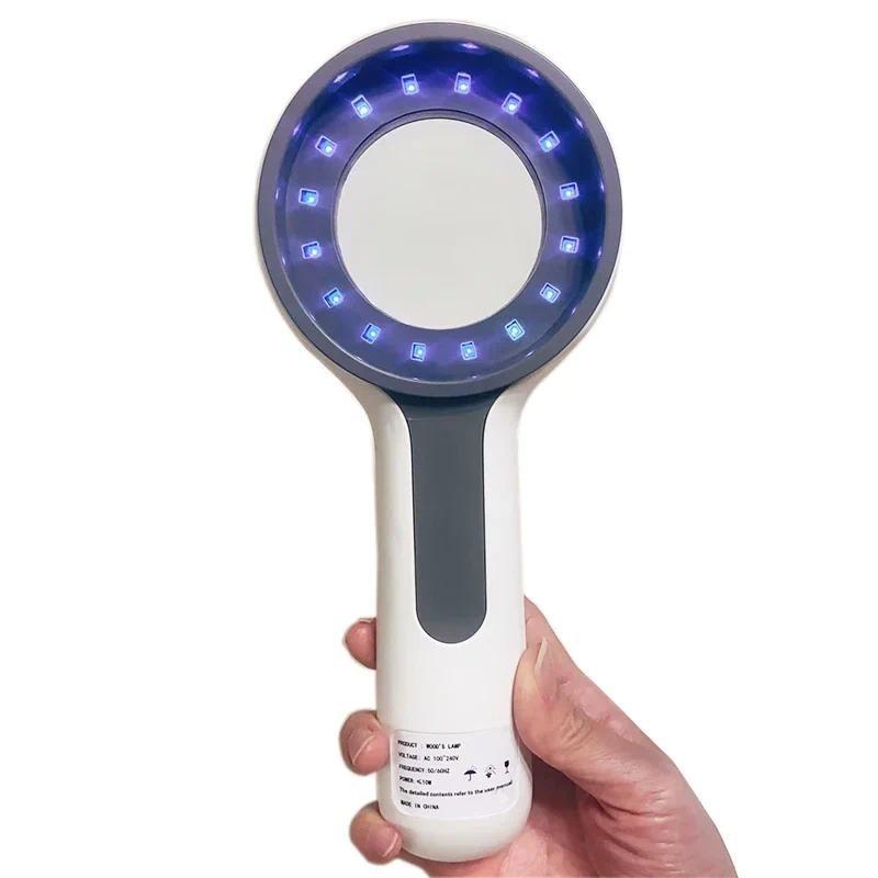 Personal Beauty Care Ultraviolet Lamp Rechargeable Wood's Lamp Skin Examination Test Medical Diagnostic Analyzer Machine