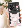Cat Chinese Loogn Dragon Cartoon Painting Casing For Realme GT 7 7T RMX5061 Soft Matte Silicone Phone Case On Realme GT 7 Pro
