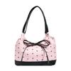 large-capacity new polka dot fashion commuter bow large-capacity portable underarm shoulder bag women