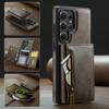 Odpinany na zamek magnetyczny skórzany portfel etui z podstawką na telefon dla iPhone 17 Air 16 15 Plus 13 12 Pro Max Samsung S25 S24 S23 Ultra Google Pokrowiec z przegródką na karty