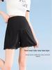Summer Ice Silk Maternity Anti-Exposure Safety Shorts - Loose, Breathable, and Suitable for Outerwear