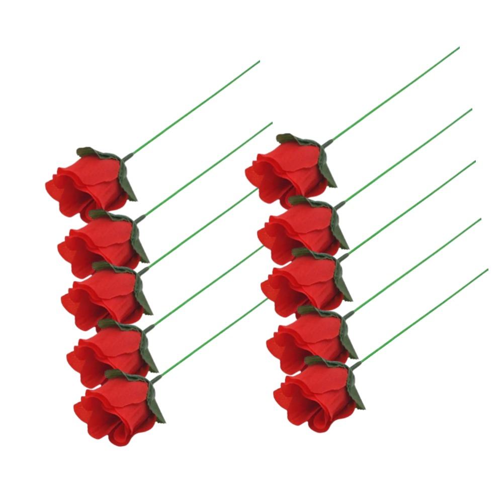 5/10PCS  Professional Magician Bar Illusion Props Torch To Flower-Torch To Rose-Fire Magic Trick Gimmick Flame Appearing Flower