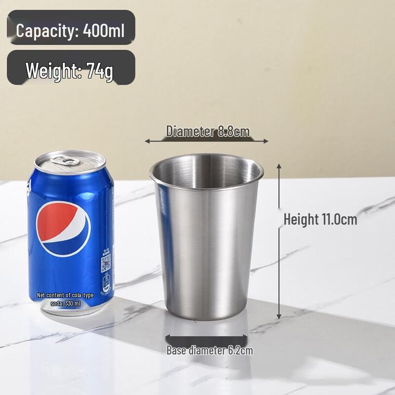 Shengye Anti-Drop Stainless Steel Single-Layer Cup