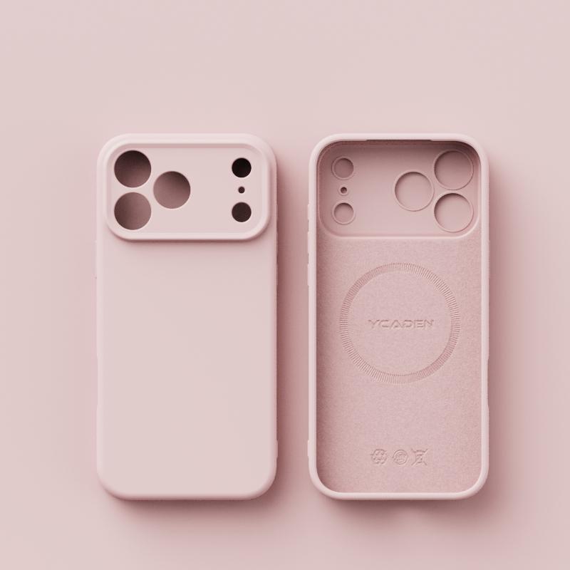 Magnetische Flüssigsilikonhülle Für iPhone 17 Pro Max 16 Pro Max 15 14 13 17e 16e Funda Für Magsafe Kabelloses Laden Weiche Abdeckung