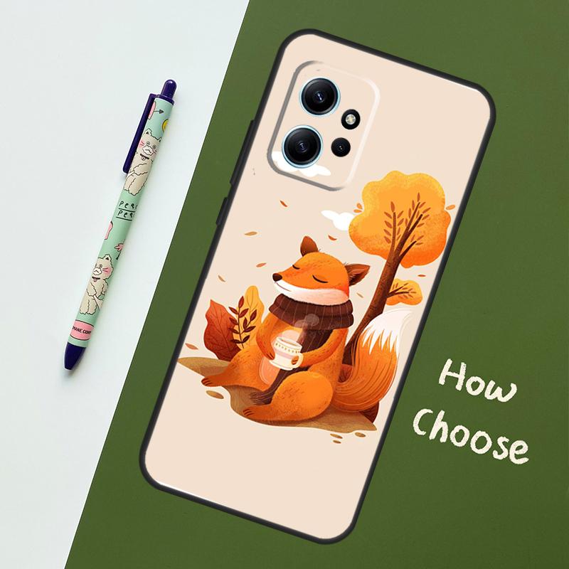 Herbstblätter Fall Fuchs Hülle Für Xiaomi Redmi Note 15 Pro Plus 14 13 10 11 12 Hülle Für Redmi 15C 15 13C 12C 14C 10C
