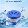 Strong Plastic Floating Swimming Pool Chlorinator With Large Capacity For Continuous Water Maintenance