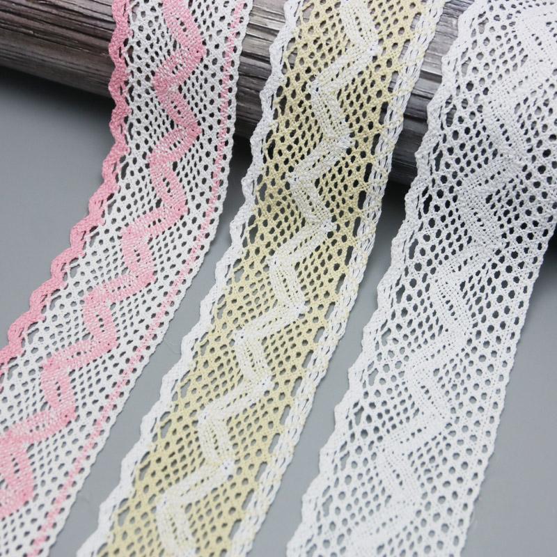 (5 meters/lot) 60mm Net Lace Fabric Ribbons Trim DIY Sewing Handmade Craft Materials