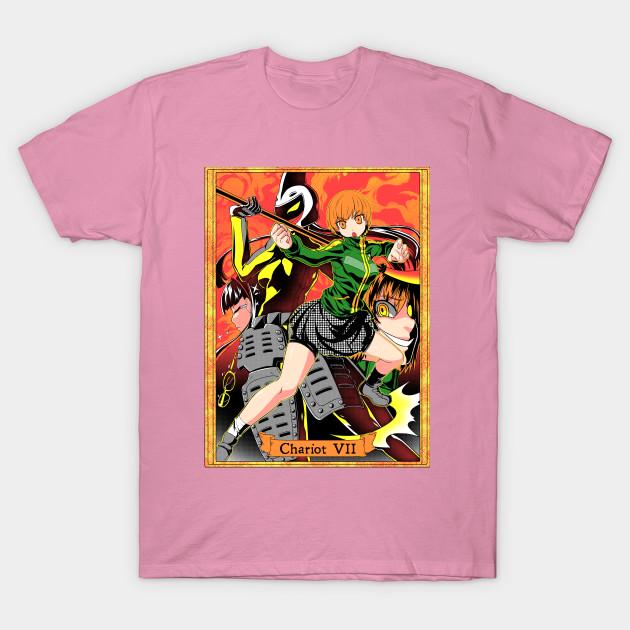 T-Shirt Damen Chariot Vii Harajuku Print Kawaii T-Shirt Sommer Kurzarm Damen T-Shirt Top Tee