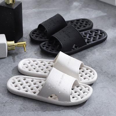 Sommer Badezimmer Badeschuhe Herren Indoor Rutschfeste Kunststoff Hotel Cool Hausschuhe