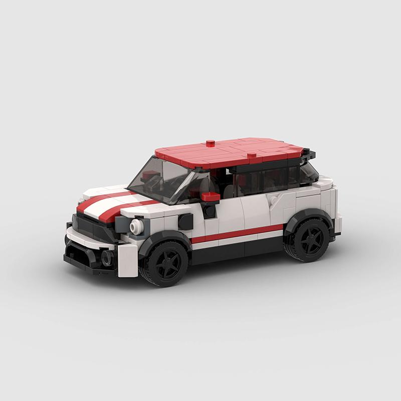 Countryman F60 MOC SUV Car Off-road Super Race Vehicle Model Building Block Racing Rally Sports Brick Toy Christmas Gift City