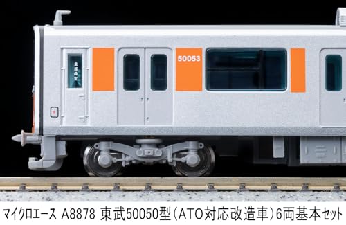 Micro Ace N Gauge Tobu 50050 Series (ATO-compatible modified car) 6-car basic set Railway model train A8878