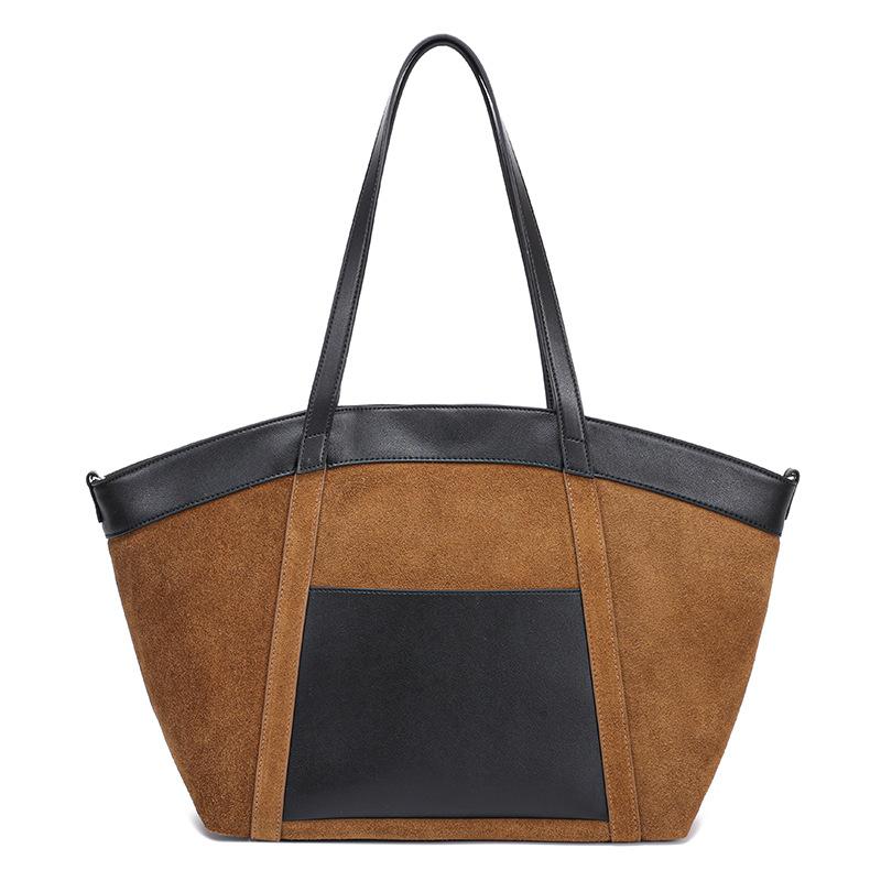 Eine einfache und vielseitige Damen-Einschulter-Handtasche mit großem Fassungsvermögen für den täglichen Weg