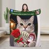 Stylish There is Motion at Your Front Door Neegy Funky Ehh Meme  Blankets Thin Coral Fleece Plush  Cozy Throw Blanket Machine