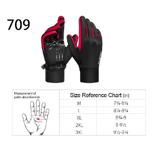 INBIKE Cycling Gloves for Men Women Warm Fleece Winter Biking Glove for Riding Bicycle Gloves Waterproof Touchscreen Accessories