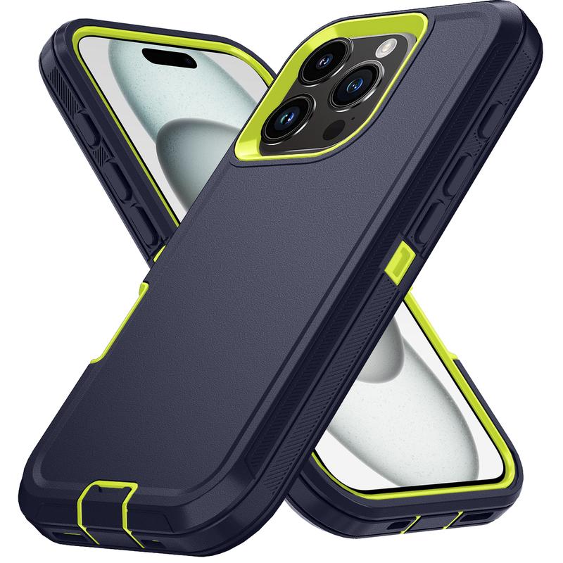 Armor Shockproof Defender Phone Case For iphone17 16 11 12 13 14 15 Pro Max X XS Hard PC+TPU Back Cover
