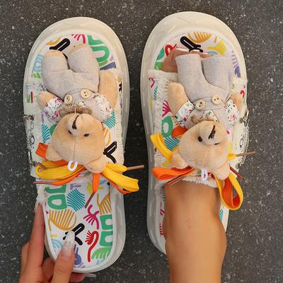 Fashion Women Slippers New Summer Fashion Flats Designer Shoes Women Casual Platform Sandals Anti-slip Comfortable Slippers Slides Women