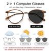 Fashion Pochromic Anti Radiation Eyeglasses For Women/Men Anti Blue Light Glasses