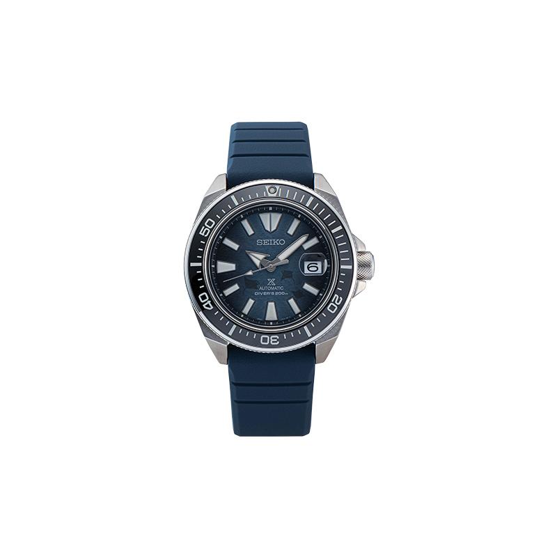 

SEIKO Prospex Marine Charity Model 200 Meter Diving Automatic Silicone Strap Men s Watch Blue Dial SRPF79K1 синій
