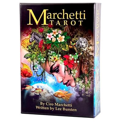 Marchetti Tarot Waite Edition Tarot Tarot with Japanese Authentic I.I.J. 78-Card Cards, Reading, Instructions,