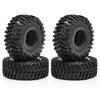 4PCS 1.0inch 57-67mm RC Crawler Tires Wheel Rim for 1/18 RC Rock Crawler Axial SCX24 Bronco AX24 TRX4M Defender FMS FCX18 FCX24