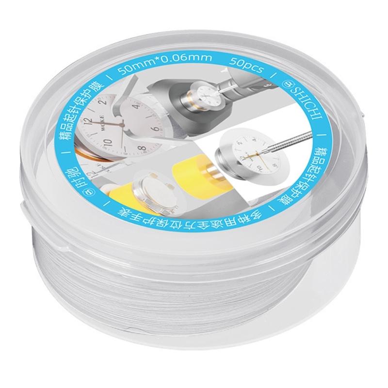 

Pack Of 50 Watch Dials Case Back Pad Protectors Sheet For Scratch Prevention And Easy Watch Repair Tasks 1