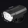 Rechargeable Bicycles Headlight With Large Capacity Battery And Quickly Release Mount For Easy Installation