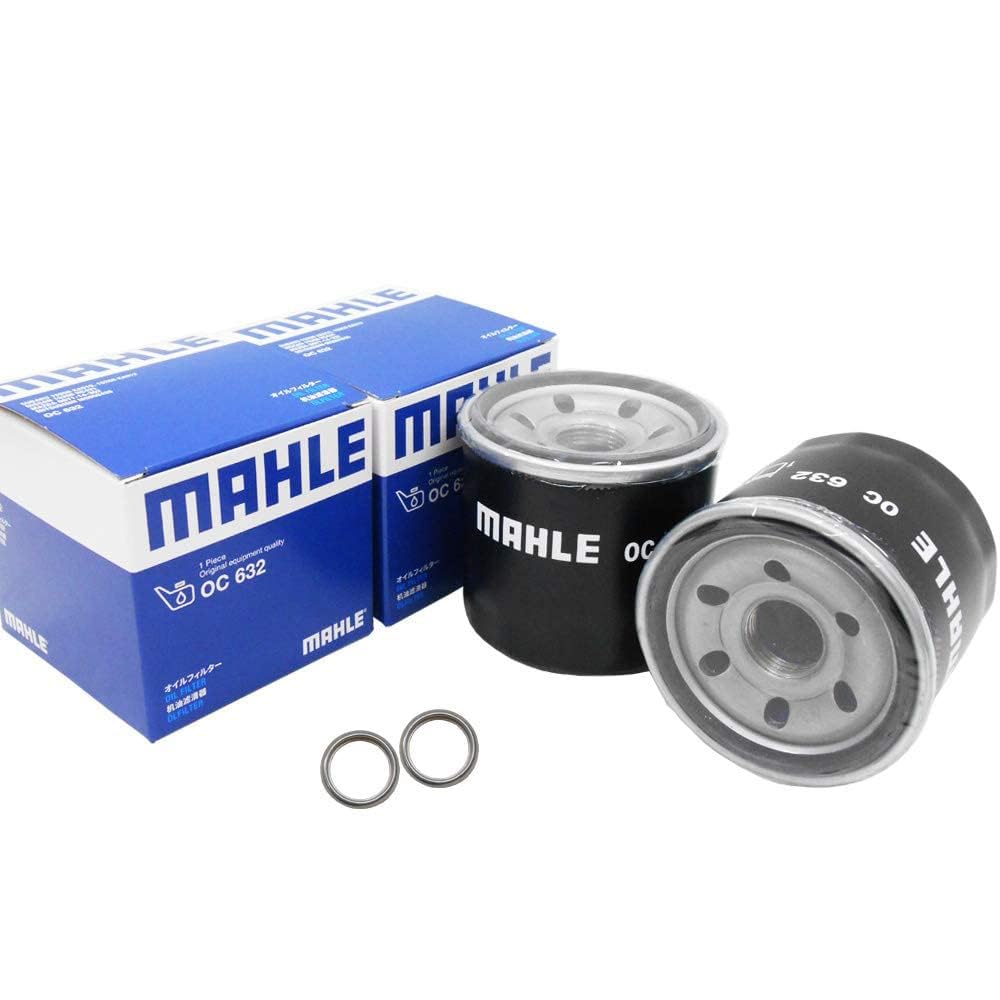 

[Set of 2 Filters & 2 Packings] For Subaru Filter Drain Gasket R1