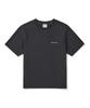 SNOWPEAK APPAREL Classic Woven Women'S Short Sleeve T-Shirt (S25Mwtts17) Charcoal