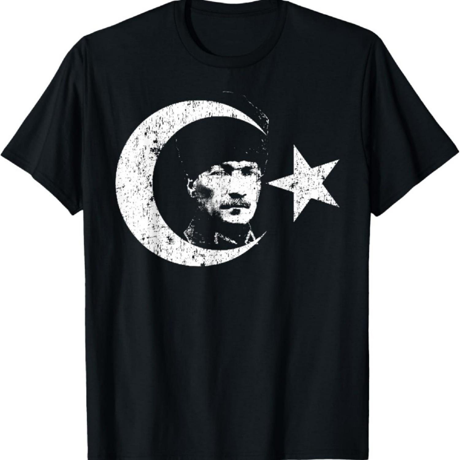 Ататюрк Турецкий флаг Футболка Футболка S