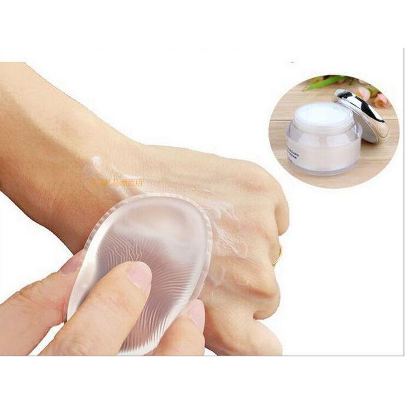 

New Jelly Powder Puff Non-Latex Puff Silicone Powder Puff BB Cream Powder Puff Beauty Makeup Tool Does Not Absorb Powder Random color