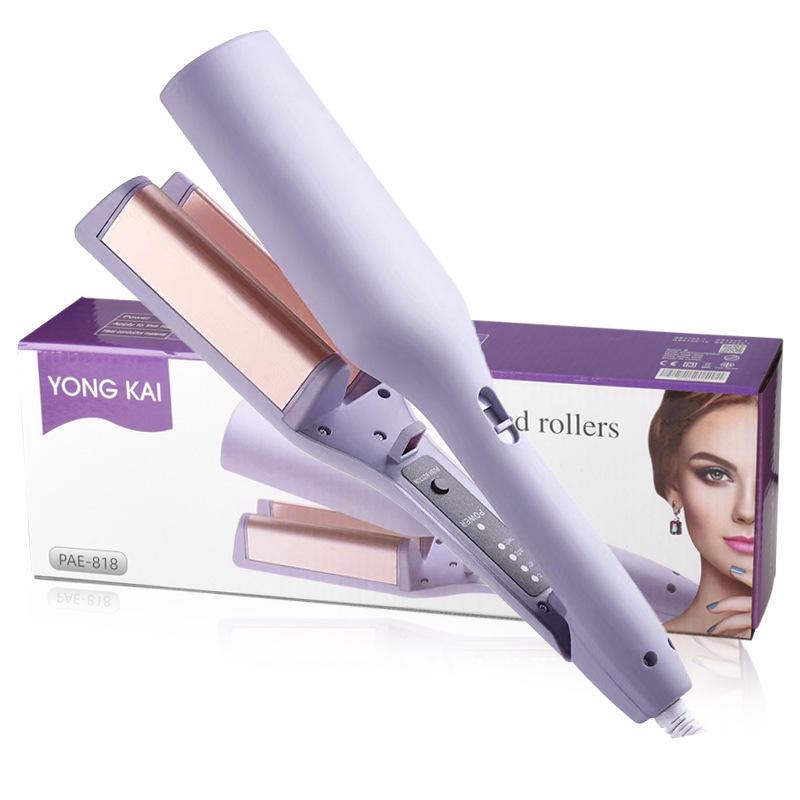 32mm French Egg Curling Iron - Water Ripple & Big Curl with Negative Ion Technology for No Hair Damage