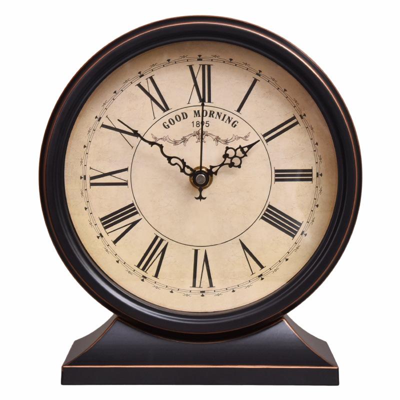 Ретро Настольные Часы Механические Настольные Часы Бесшумные Эстетичные Настольные Часы Декоративные Настольные Часы Интерьер Винтажные Аксессуары