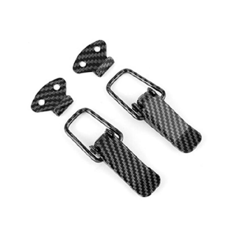 2 Pcs Car Metal Quick Release Buckle Fasteners Trunk Front Rear Fenders Bumper 1
