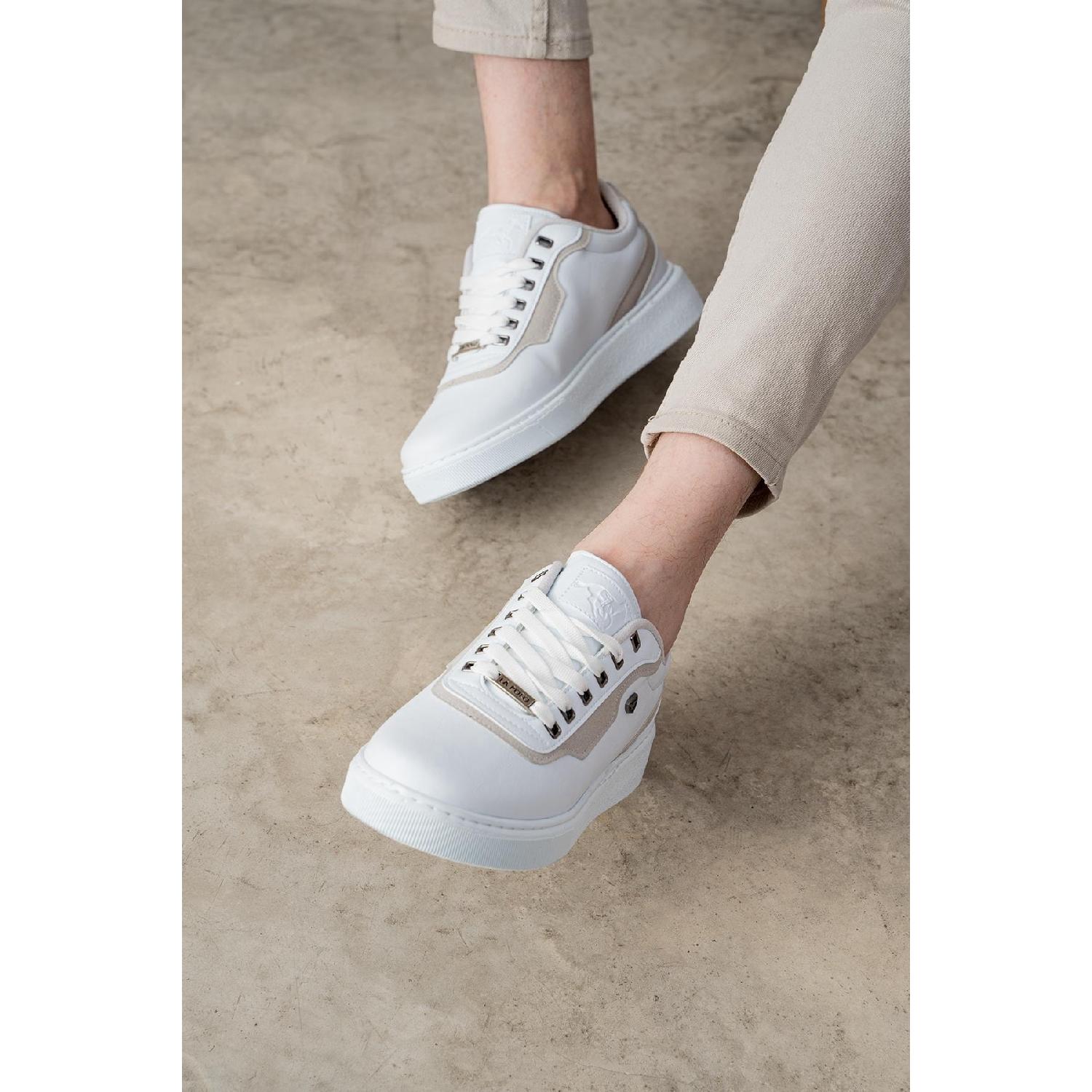 

307 Чоловіче повсякденне взуття White Ice Color White Sole 40