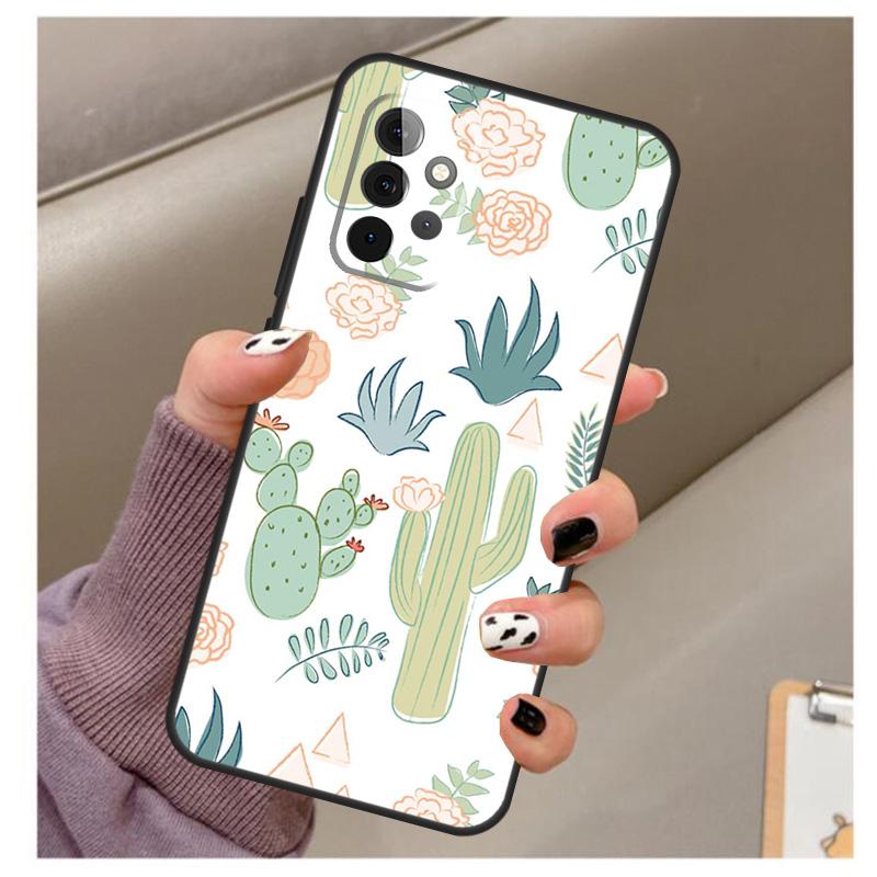 

Cactus Pattern Case For Samsung Galaxy A32 A52 A12 A22 A16 A26 A36 A56 A06 A55 A35 A15 A54 A34 A14 A13 A53 Samsung A52S 5G