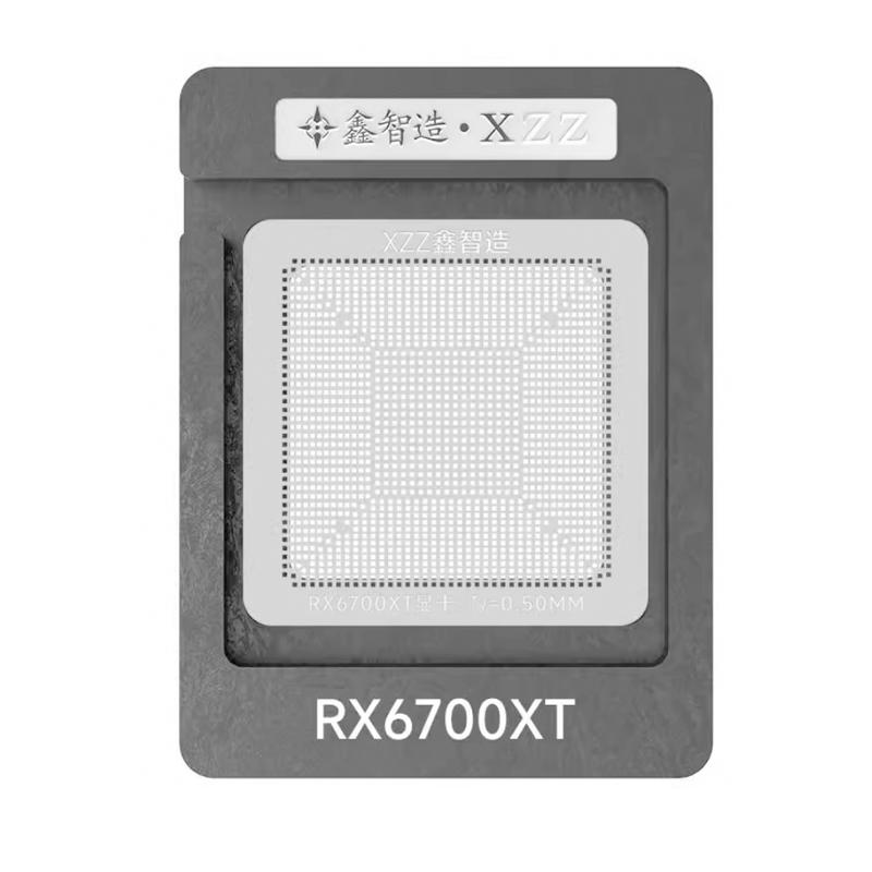 1Pcs XZZ CPU Solder Paste/ball Stencil for Laptop AMD R9-7940HS RX6600XT RX6700XT RX6800XT RX7700XT SR3S0 SRLWS SRMHU SRN23