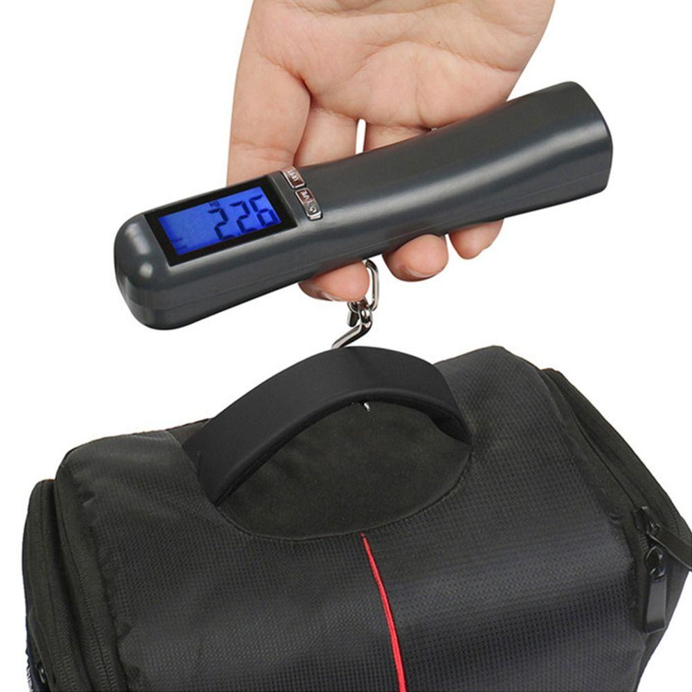 Professional Handheld Backlight Electronic LCD Scale Suitcase Travel Bag Hanging Scales 40kg/10g Digital Luggage Scale