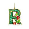 2D Christmas Decoration Pendant Christmas Tree Tag Theme Party Crafts Ornament