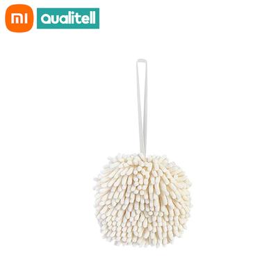 Youpin Qualitell Scrubbing Hand Towel Kitchen Bathroom Hanging Handball Wipe Handkerchief Towel Strong Water Absorption Rag