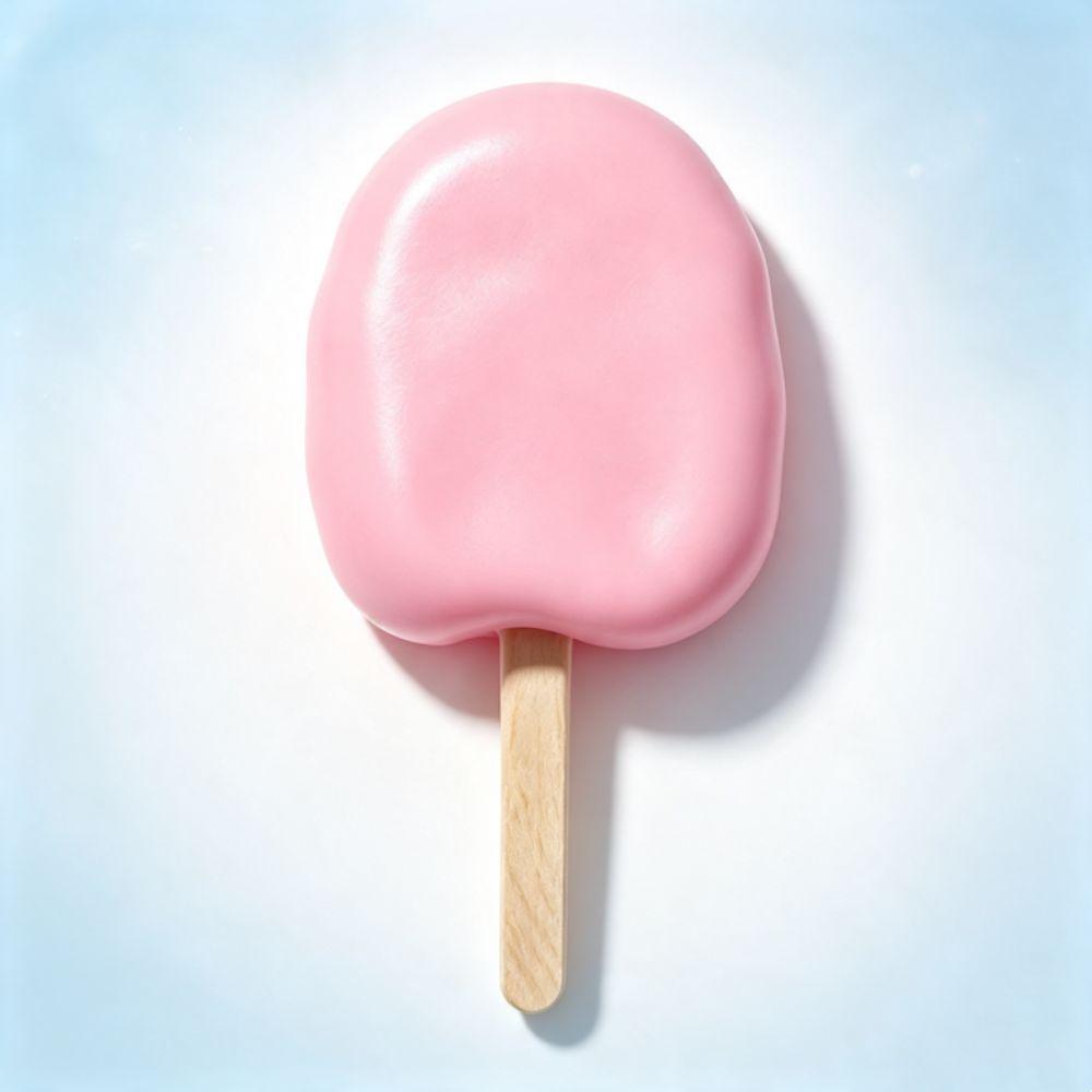 Crunch Sound Ice Cream Squishy Food Theme Crispy Squeeze Toy Wax Coating Squishy Desktop Gift