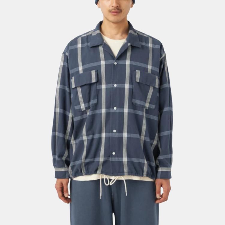 Nanamica FW25 Flannel PALAKA Check Shirt Unisex S25FG016U-N