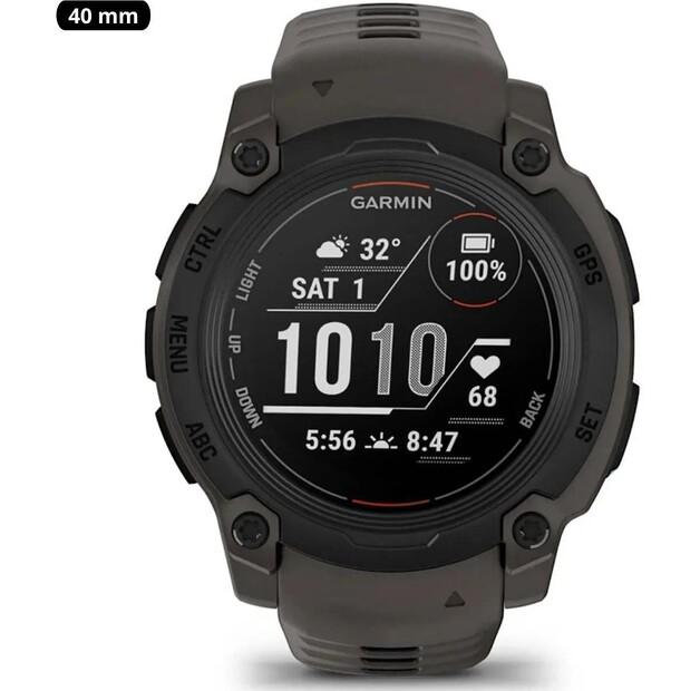 Спортивные часы Garmin Instinct E 40mm черные