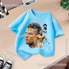 CR7 Cristiano Ronaldo Kids T-shirts Cartoon Clothes Shorts Sleeve Tee Football Star Printed Boutique Casual Tops Apparel Gifts