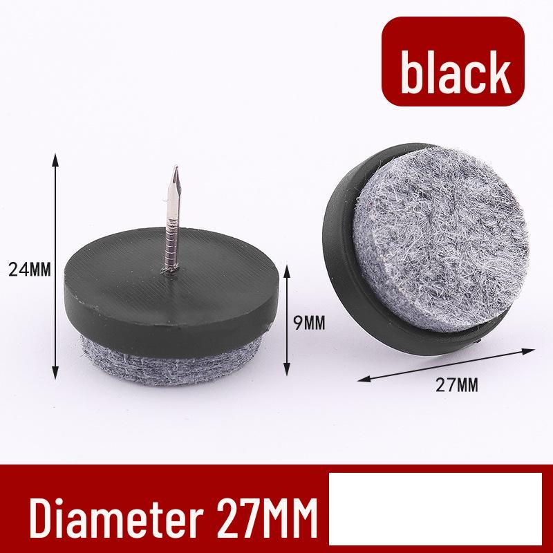 Nylon Anti-Slip Furniture Leveling Feet with Felt Pads