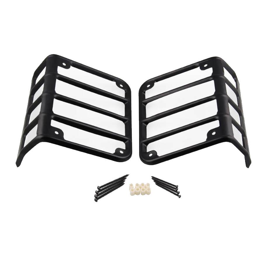For JEEP WRANGLER JK 2007-2017 ACCESSORIES TAILLIGHT GUARD / FRONT GRILLE / REARVIEW MIRROR / BRACKET / HOOD COVER / TANK COVER