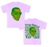Rapper Vybz Kartel Tour 2025 New Album T Shirts Men's Hip Hop Oversized Short Sleeve T Shirt Fashion High Quality Cotton T-shirt