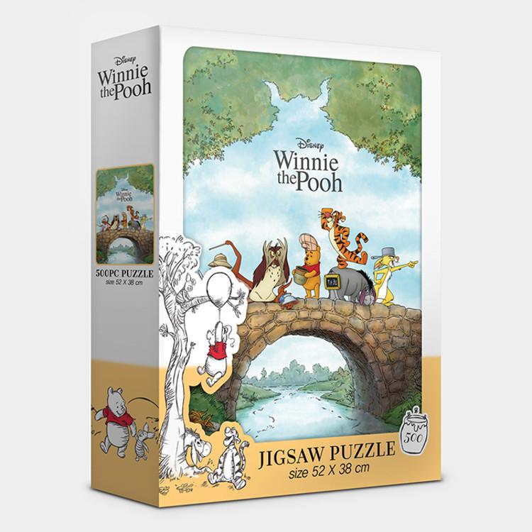 Winnie the Pooh Honey Pot Commandos Jigsaw Puzzle Disney Animation 500 Pieces, Popular Korean Puzzle