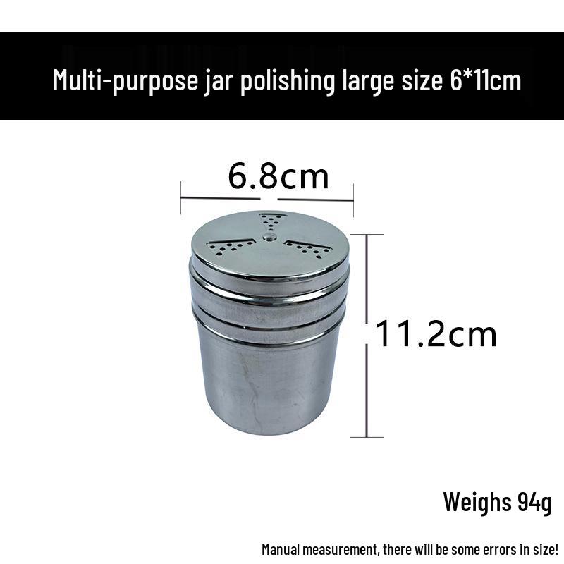 Víceúčelová sada koření: Chili prášek, kmín a pepř v sypacích a párátkových lahvičkách